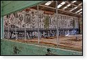 HDR graffiti streetart street-art street art skeleton factory urbex roa klaas van der linden kunst kunstwerk decay verlaten lost place places abandoned